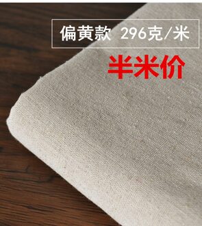 50Cm * 150Cm/Stuk, Wit Katoen Hennep Doek, Tafelkleed, Graffiti, Handtas, gordijn, Decoratieve Stof, Diy Handleiding Materiaal 2