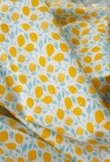 50Cm * 160Cm/Stuk, Oranje Citroen Fruit Graan Twill Katoenen Doek, Overhemd, jurk, Tafelkleed, Gordijn Stof, Diy Handgemaakte Materiaal 2