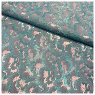 50Cm * 75Cm/Stuk, Shuilan Gingko Zijde Gemengd Doek, Kleding, Cheongsam, tafel Vlag, Gordijn, Kussen Stof, Diy Handgemaakte Materiaal