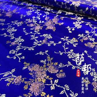 50Cm * 75Cm/Stuk, Water Ijs Bloem Zijde Gemengd Doek, Kleding, Cheongsam, tafel Vlag, Gordijn, Kussen Stof, Diy Handgemaakte Materiaal 3