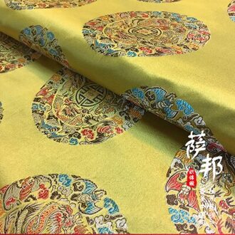 50Cm * 75Cm/Stuk, Wulongtuan Jacquard Zijden Doek, Jurk, Qipao, Kussen, tafel Vlag, Gordijn, Quilt Stof, Diy Handgemaakte Materiaal 1