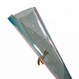 50cm X 152cm Goede Korea materiaal Kameleon venster solar licht blauwe auto tint film ML50