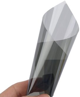 50cm X 300cm 2ply VLT50 % metalized reflecterende Zwarte auto thuis vensterglas tint film auto side window solar UV protector sticker