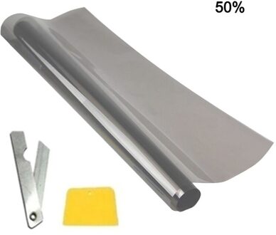 50Cm X Auto Uv Protector Folies Sticker Films 5/15/25/35/50 Procent Vlt Films Xxff 50 Percent