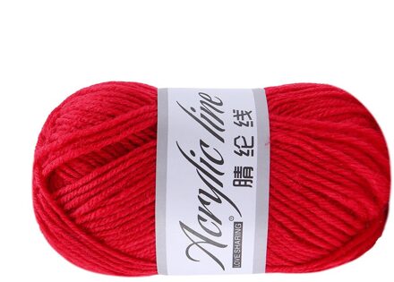 50G Chunky Wol Roving Sjaal Gebreide Wollen Garen Dikte Warme Muts Huishoudelijke M Fijne Hand-Breien Draad voor Sjaal Trui