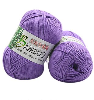 50G Haak Garen Melk Katoen Breigaren Soft Warm Kindje Garen Bamboe Katoenen Warme Natuurlijke Breien Haak Truien Wol garen