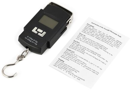 50Kg 5G Lcd Scherm Gewicht Digitale Elektronische Weegschaal Digitale Opknoping Tas Schaal Met Achtergrondverlichting En Haak