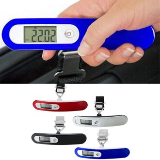 50Kg Elektronische Draagbare Lcd Digitale Bagage Schaal Reizen Draagbare Bagage Schaal Mini Elektronische Weegschaal Digitale Opknoping Schaal