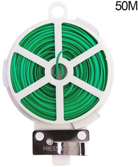 50M/100M Herbruikbare Tuin Twist Tie Binddraad String Met Cutter Stevige Plant Twist Tie Tuinieren Groente enten Fixer