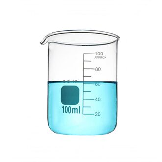 50Ml/100Ml/250Ml/500Ml/1000Ml/2000Ml Transparant Hittebestendig glas Beker Schaal Dikker Maatbeker Voor Lab Loodvrij