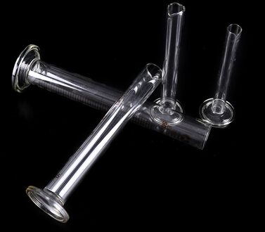 50Ml 1Pc Glas Meten Cilinders Chemie Laboratorium Meten Afgestudeerd Glazen Meten Cilinder