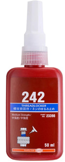 50ml 242 Liquid Glue Thread Locking Adhesive Glue For Metal Surfaces And Thread Screw Sealant Anaerobic Adhesive