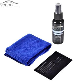 50Ml Auto Auto Voorruit Voorruit Schoonmaken Wassen Coating Vensterglas Regen Waterafstotend Hydrofobe Spuit Met Handdoek