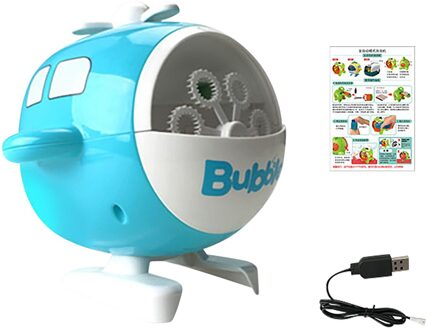 50Ml Bubble Machine Automatische Usb Oplaadbare Bubble Blower Lichtgewicht Draagbare Kinderen Bubble Maker Speelgoed Voor Outdoor