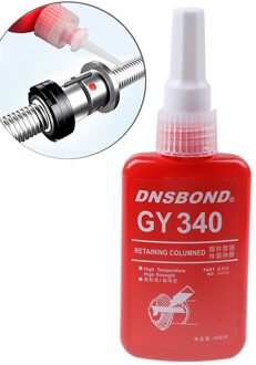 50Ml Cilindrische Retainer Vergrendeling Lijm Metalen Schroef Anaërobe Lijm Lijm