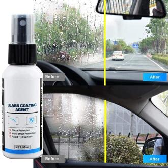 50Ml Waterdichte Coating Anti-Fog Auto Vensterglas Cleaner Agent Accessoires Auto Coating Hydrofobe Reparatie Kras Q3A1