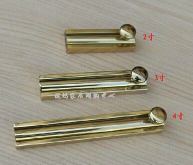 50mm (2 ") zware Massief Messing Deur Bout, Deur Oppervlak Bout, deur Slide Gold Bolt Lock