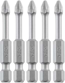 50mm torsion pozidriv schroefbit met extra grip ribben, Pz2 - DT7226-QZ