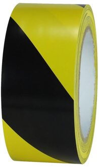 50Mm X 33M Markering Tape-Rood, White-37E149