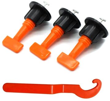 50Pc Uitlijning Tegel Leveling Systeem Carrelage Clip Verstelbare Locator Spacers Tang Niveau Wiggen Handgereedschap