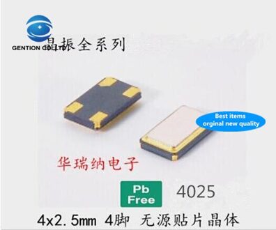 50Pcs 100% En Orginal 4025 Passieve Smd Kristal 20M 20Mhz 20.000Mhz Resonator Kristal 4.0x2.5mm