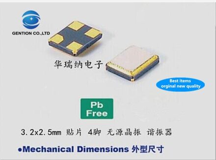 50Pcs 100% En Orginal 5032 4 Voeten 27.12M 27.120Mhz 27.1200Mhz 5X3.2mm Passieve Smd Kristal