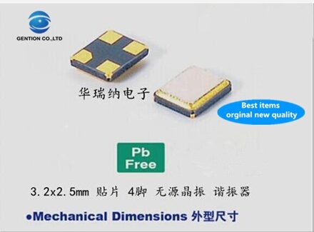 50Pcs 100% En Orginal Passieve Smd Kristal Kristal 3225 37.5M 37.500Mhz 37.5Mhz Resonator 10ppm