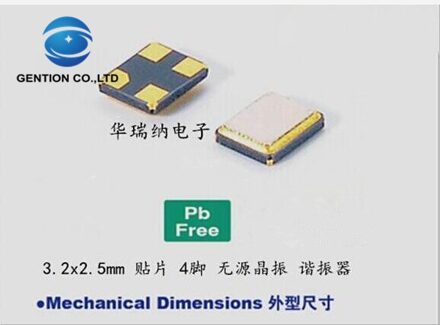 50Pcs 100% En Orginal Passieve Smd Kristal Oscillator 3225 3.2X2.5mm 4P 25Mhz 25M 25.000Mhz originele Geïmporteerd