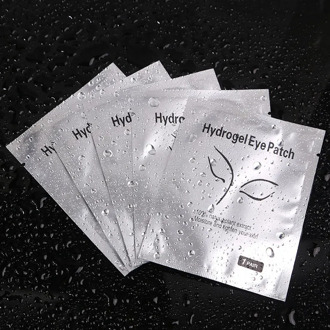 50pcs/25pairs Hydrating Eye Pads Lint Free Eye Care Stickers Wraps Eyelashes Extension Under Eye Gel Patches