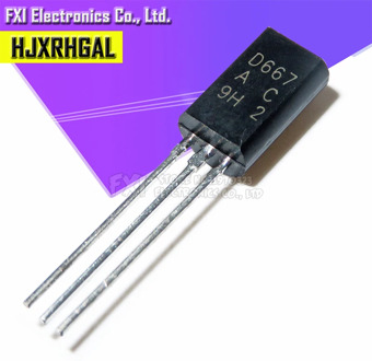 50PCS 2SD667 D667 TO92 TO-92L Plastic-Encapsulate Transistors New original