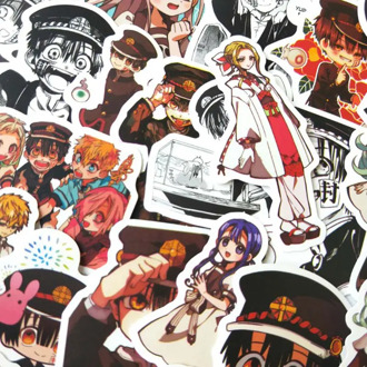 50Pcs Anime Toilet Bound Hanako Kun Sticker Yugi Amane Cosplay Trunk Surface Waterproof Stickers