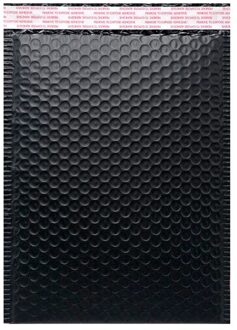 50Pcs Bubble Mailers Gevoerde Enveloppen Gevoerd Poly Mailer Self Seal Black Gewatteerde Envelop Bubble Mailing 13X18Cm express Bag zwart