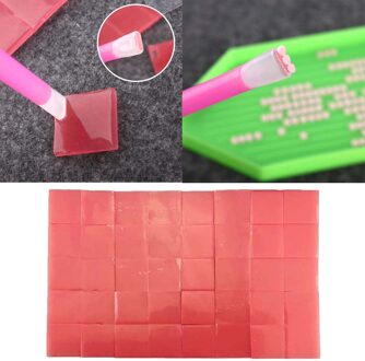 50pcs DIY Diamant Schilderen Strass Tekening Borduren Kruissteek Lijm Klei Mozaïek Kralen Puzzel Handgemaakte Craft Gereedschap Speelgoed