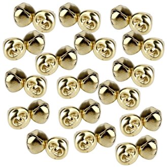 50Pcs Diy Jingle Bells Aluminium Losse Kralen Kleine Voor Festival Thuis Party Kerstboom Decoratie Ambachten Accessoires