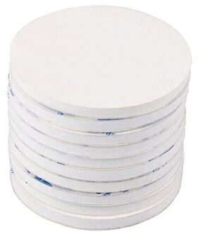 50Pcs Dubbelzijdig Zwart Foam Tape Sterke Vierkante Auto & Thuisgebruik Lijmen Desktop Plakken Tool Mee Te Nemen Met U # P30