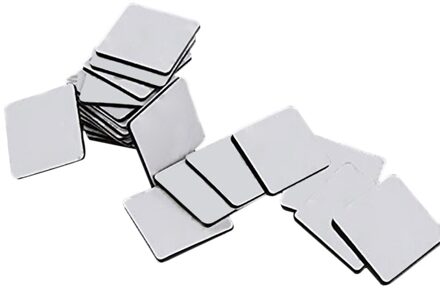 50Pcs Dubbelzijdig Zwart Foam Tape Sterke Vierkante Auto & Thuisgebruik Lijmen Desktop Plakken Tool Mee Te Nemen Met U # P30