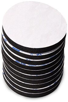 50Pcs Dubbelzijdig Zwart Foam Tape Sterke Vierkante Auto & Thuisgebruik Lijmen Desktop Plakken Tool Mee Te Nemen Met U # P30