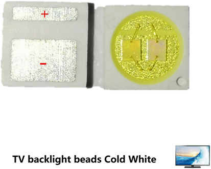 50pcs EVERLIGHT Lextar AOT LED Backlight High Power LED 2W 3030 3V-3.6v Cool white 240 LM TV Application 3030 smd led diode