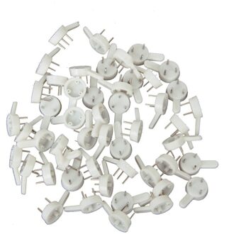 50Pcs Harde Muur Haken Fotolijst Foto 'S Kleine Opknoping Haken
