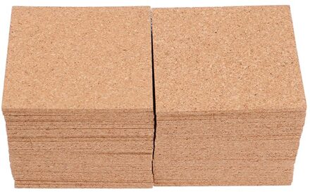 50Pcs Herbruikbare Diy Tafel Decor Isolatie Ambachten Kurk Coaster Cup Mat Boord Pad SE