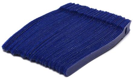 50Pcs Herbruikbare Kabel Koord Nylon Haak Loop Ties Tidy Organisator Tool Meerdere Kleur Klittenband Kabelbinders 04