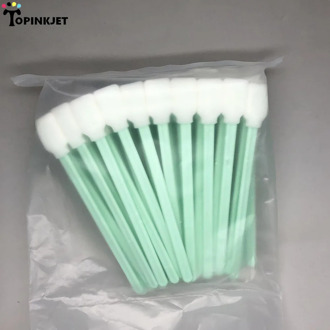 50pcs Inkjet Printhead Cleaning Stick Roland Mimaki Mutoh cleaning swabs Foam tip Format Printer Printhead Cleaning Spare Parts