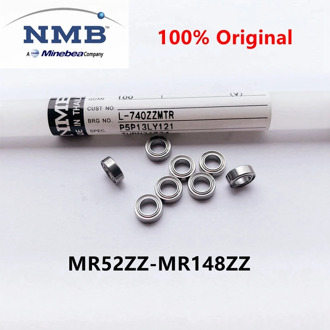 50pcs Japan NMB Minebea high speed bearing MR52/62/63/72/74/83/84/85/95/104/105/115/106/126/117/137/128/148ZZ ABEC-5