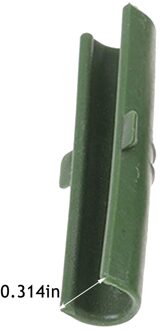 50Pcs Kas Frame Buis Film Klem Tuin Shading Mesh Accessoires Plastic Film Vaste Fittings Tuin Film Klem Gereedschap