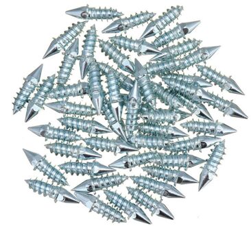 50Pcs Kettingen Schroef Anti Slip Metalen Off Road Trim Sneeuw Spike Voertuig Nail Auto Motorfiets Wiel Band Studs Motorbike accessoires