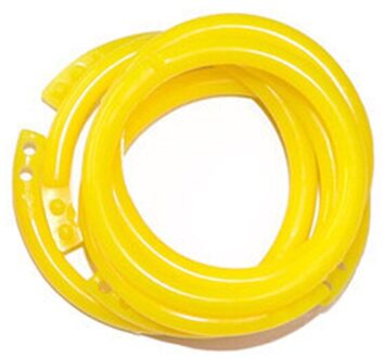 50Pcs Kleurrijke Loose Leaf Binder Ringen 28Mm Multifunctionele Cirkel Ring Scrapbook Binding Gesp Hoepel Cirkel Kantoor Accessoires geel