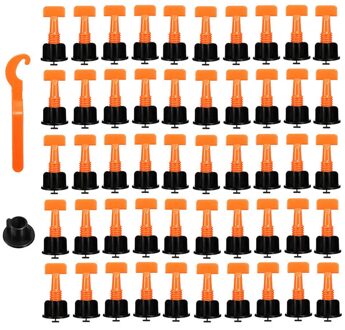 50Pcs Level Wiggen Tegel Spacers Voor Vloeren Wandtegel Spacer Carrelage Tegel Leveling Systeem Leveler Locator Spacers Tang Blauw