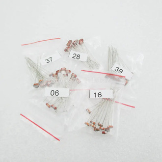 50PCS/LOT (5 values * 10pcs) LDR Photo Light Sensitive Resistor Photoelectric Photoresistor Kit for 5506 5516 5528 5537 5539