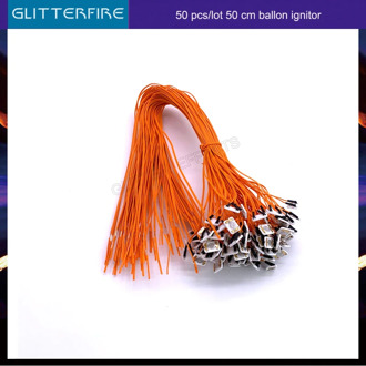 50pcs/lot 50 cm ballon blasting electric safe igniter for wedding and party decorations