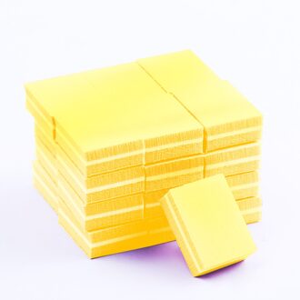 50Pcs Lot Dubbelzijdig Mini Nail File Kleurrijke Spons Nagellak Schuren Buffer Strips Polijsten Manicure Gereedschap